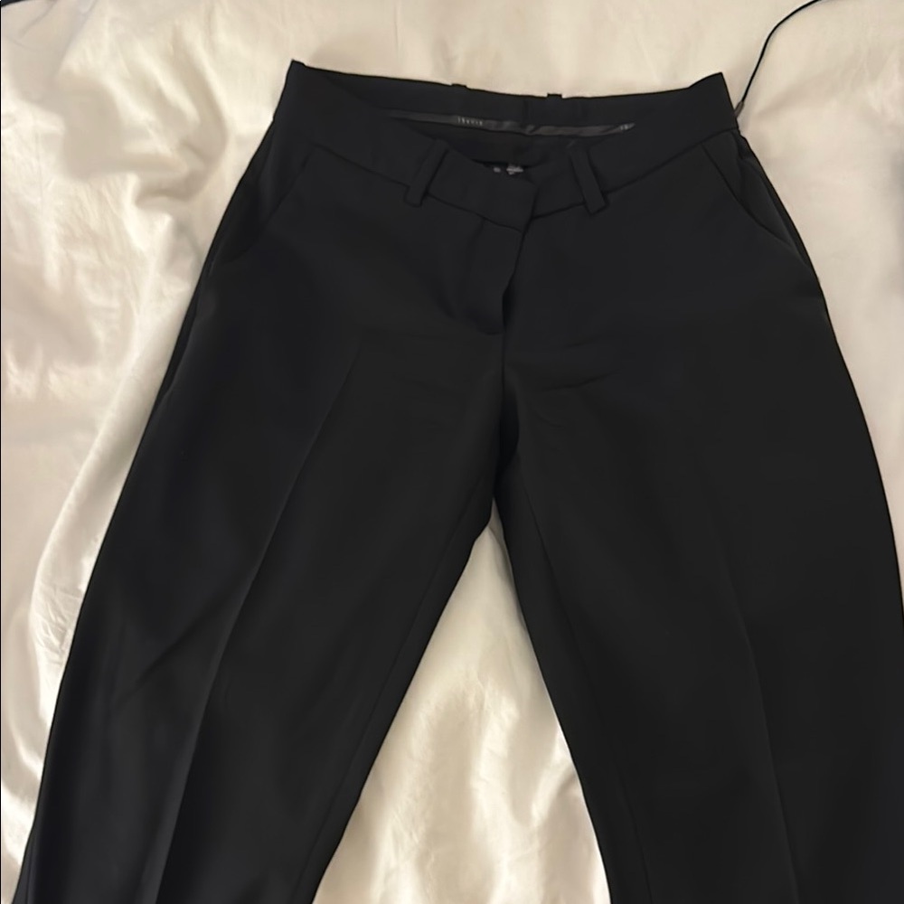 Theory Charcoal Women's Trousers